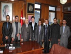 Dadaş Gençler'den Müftü Serenli'ye ziyaret